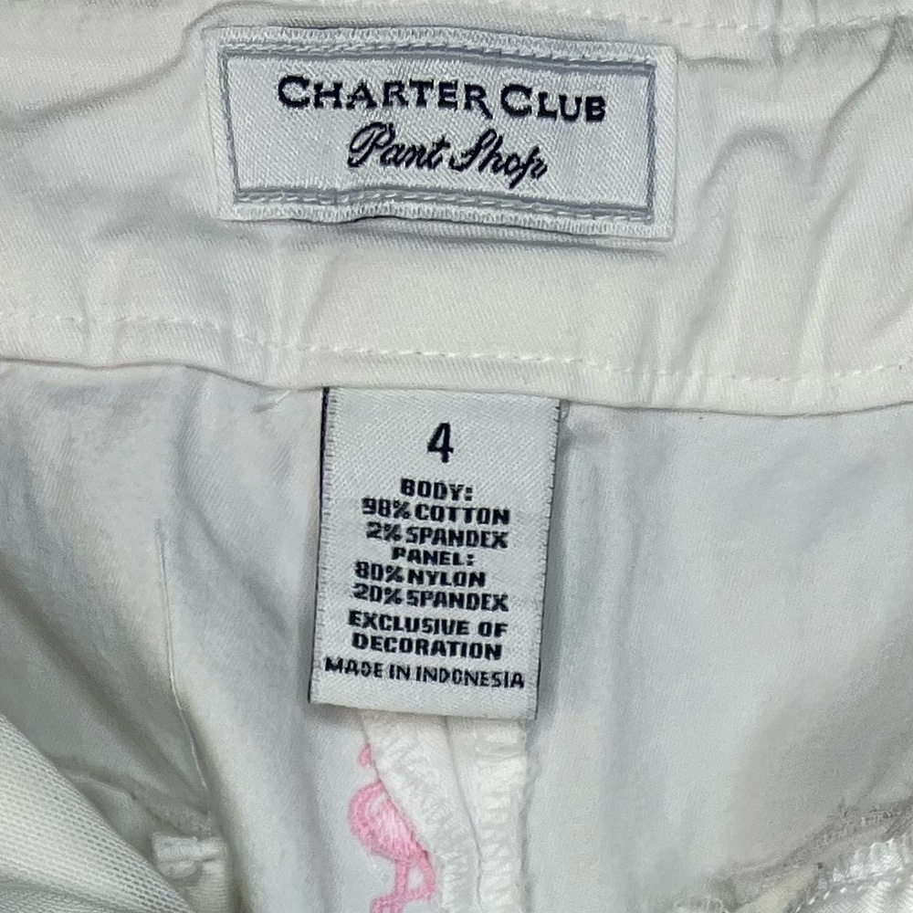 Charter Club Shorts flamingos 4 - Picture 8 of 10